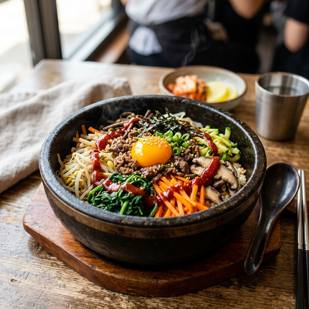우주를 담은 한 그릇, 오방색의 조화 비빔밥