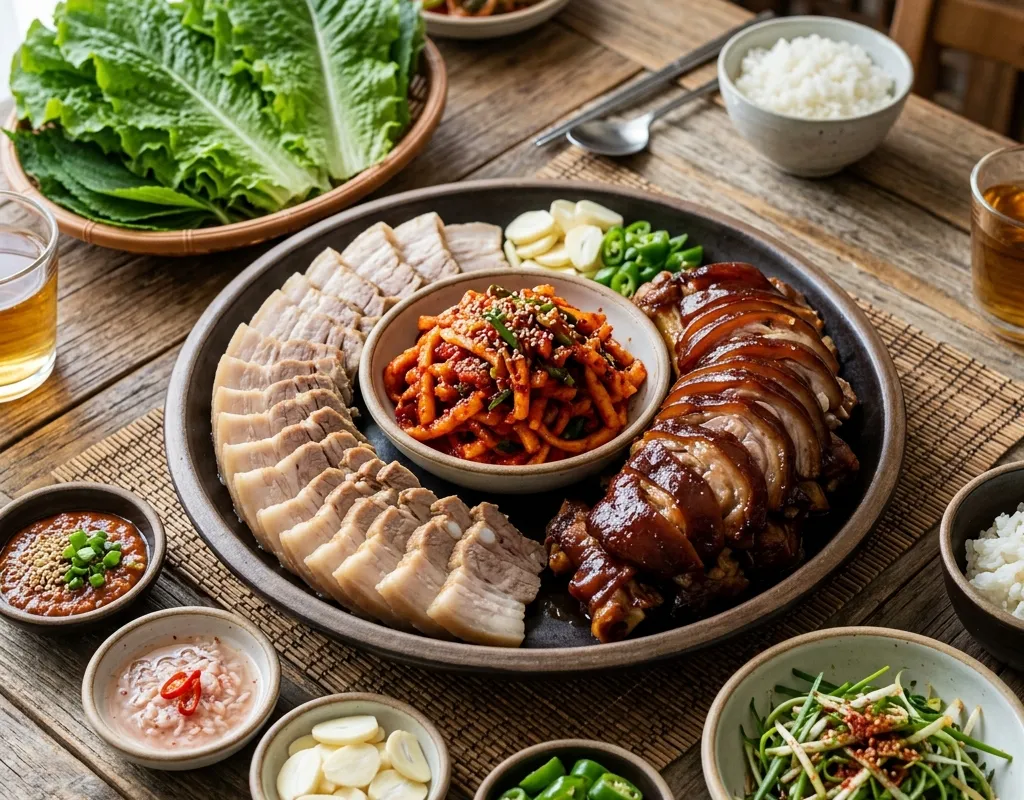 보쌈과 족발