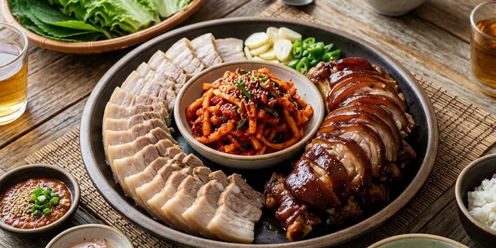 보쌈과 족발