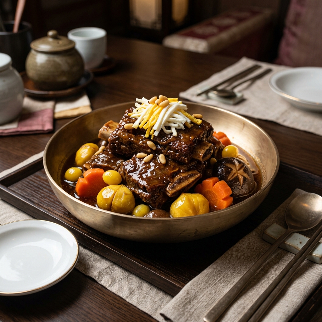 명절과 손님맞이에 올라오는 고급 반찬, 갈비찜