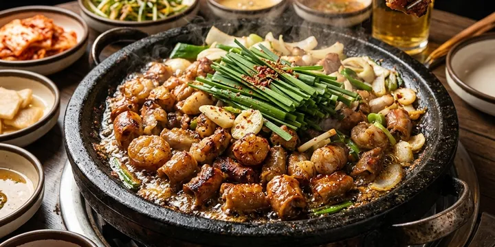 소 곱창구이