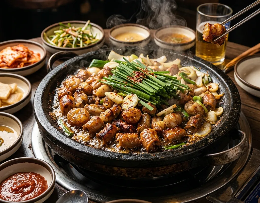 소 곱창구이