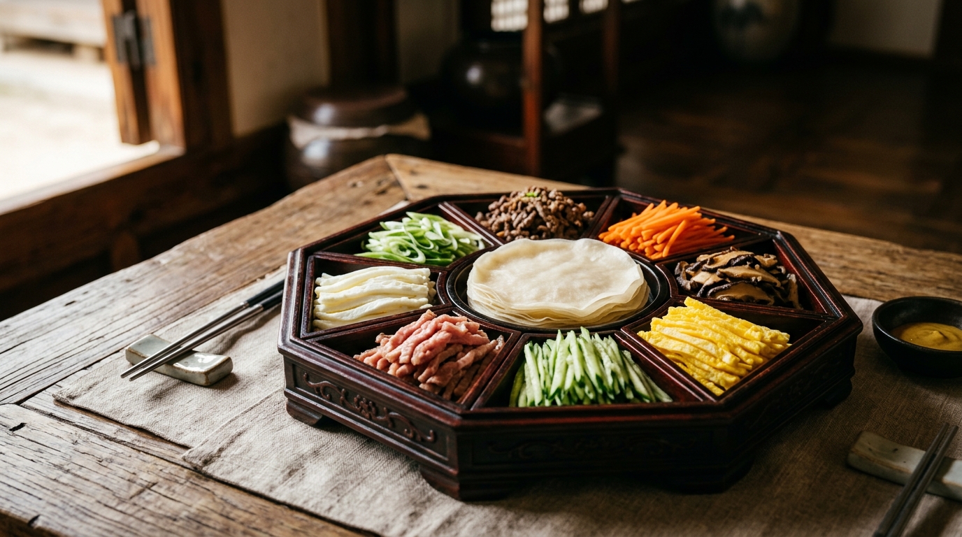 궁중 요리의 정수, 구절판(Gujeolpan)의 모든 것