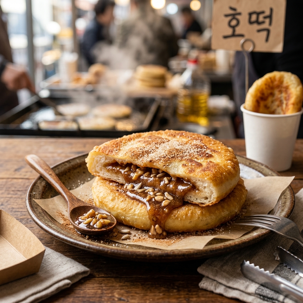 추운 겨울 길거리를 장악한 꿀 오아시스, 호떡: 역사부터 과학, 완벽 레시피까지