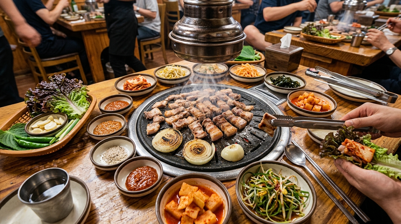 K-BBQ 클래스: 삼겹살부터 쌈장까지 완벽하게 즐기는 법