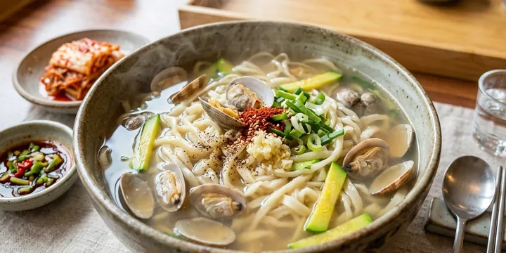 바지락 칼국수