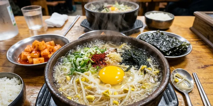 콩나물국밥