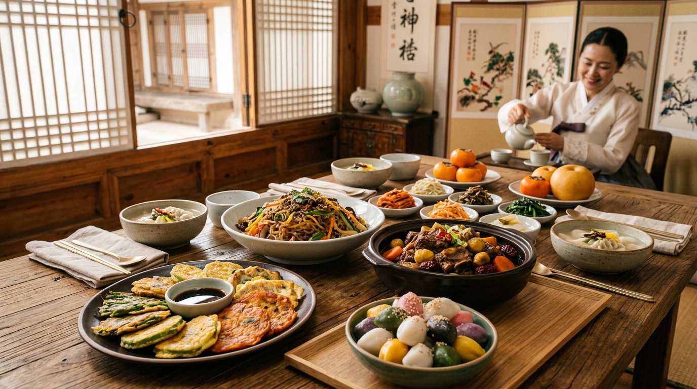 한국의 명절 밥상: 설날과 추석, 전통 음식에 담긴 철학과 영양