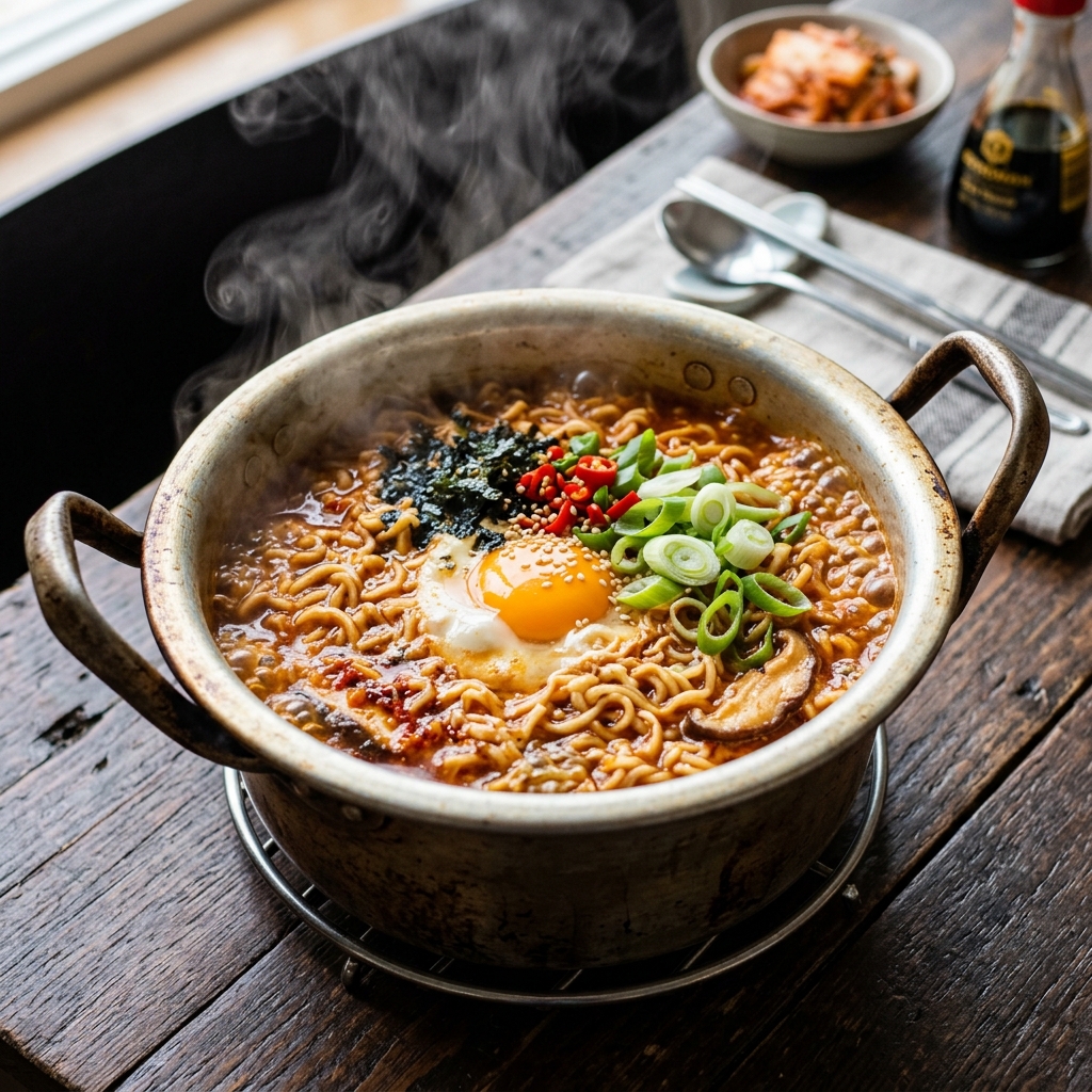 한국인의 소울푸드이자 완벽한 패스트푸드, 라면