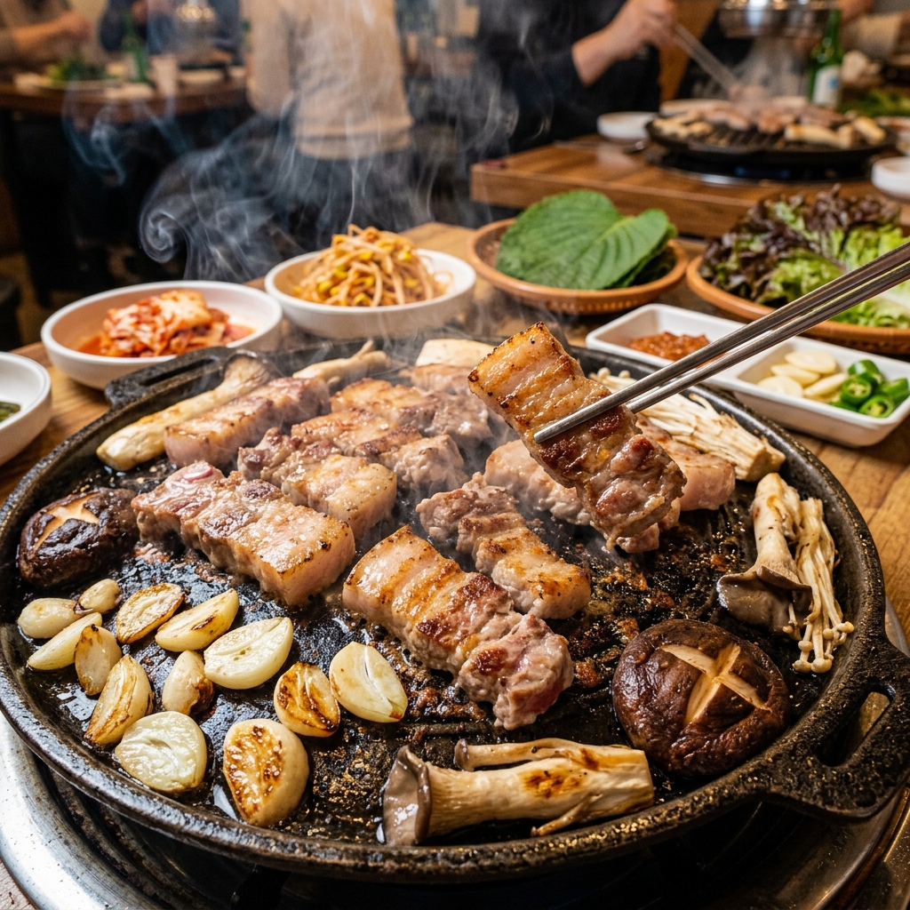 지글지글 소리마저 맛있는 한국인의 소울푸드, 삼겹살 - 완벽 가이드